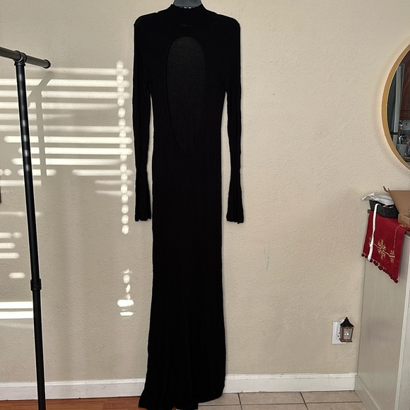 House of CB‎ Sancha Black Knit Maxi Dress NWOT size XL - Picture 6 of 13